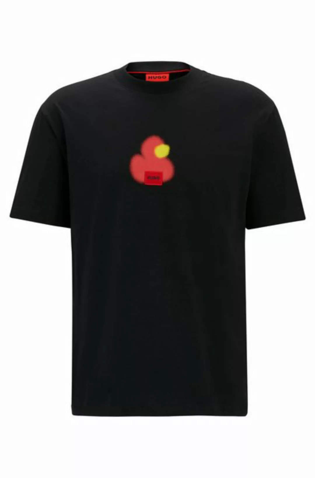 HUGO T-Shirt Dilippers 10262741 01, Black günstig online kaufen
