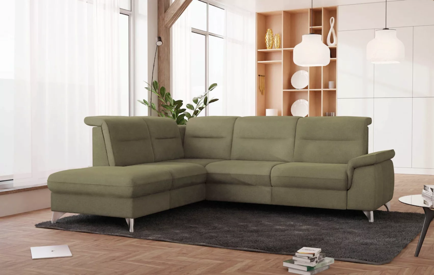 sit&more Ecksofa "Astoria L-Form", wahlweise mit motorischer Relaxfunktion günstig online kaufen