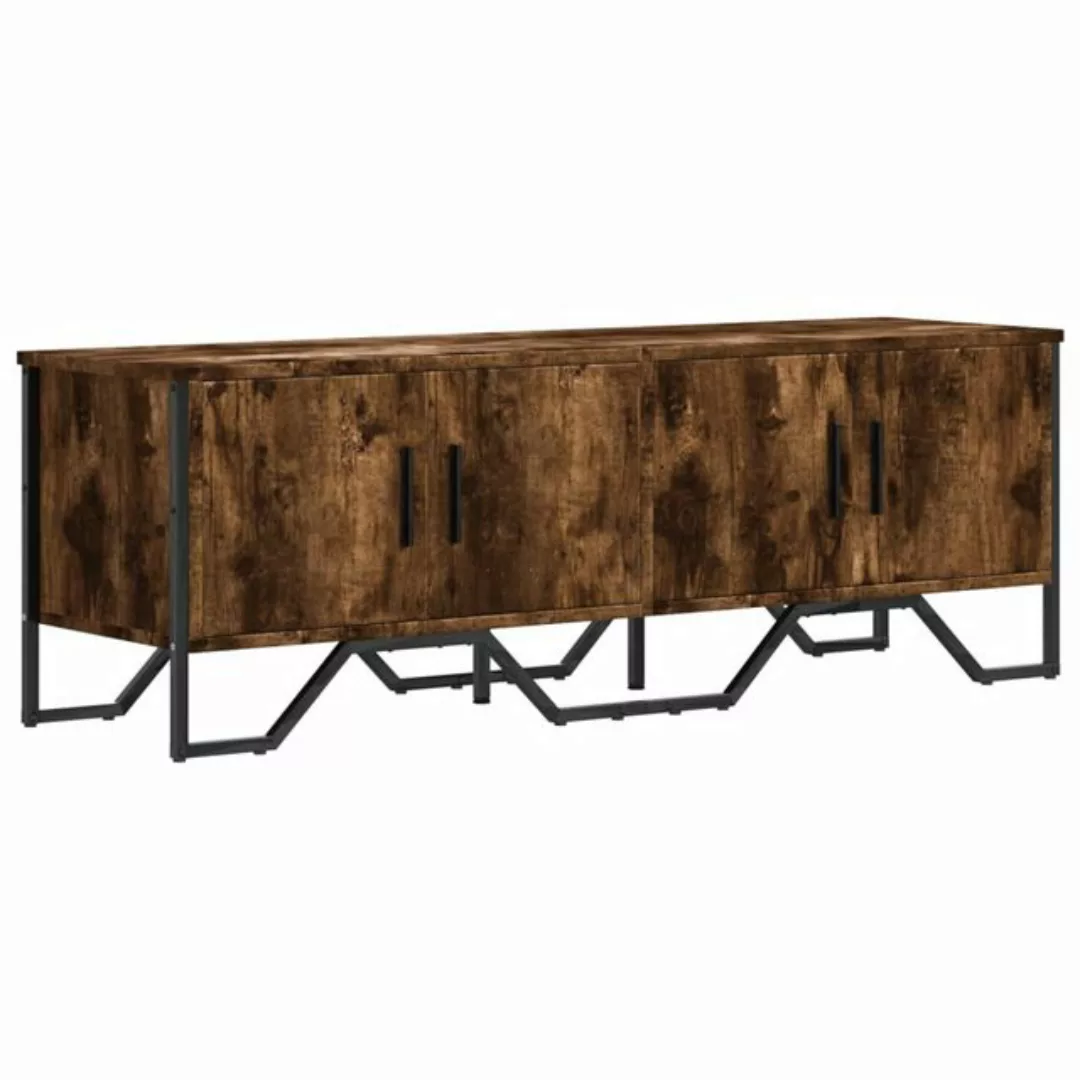 vidaXL TV-Schrank TV-Schrank Räuchereiche 122x34x41 cm Holzwerkstoff (1-St) günstig online kaufen