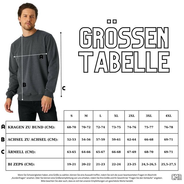 COMEOR Sweatshirt Herren Pullover bequeme Sweater (1-tlg) aus Baumwollmisch günstig online kaufen