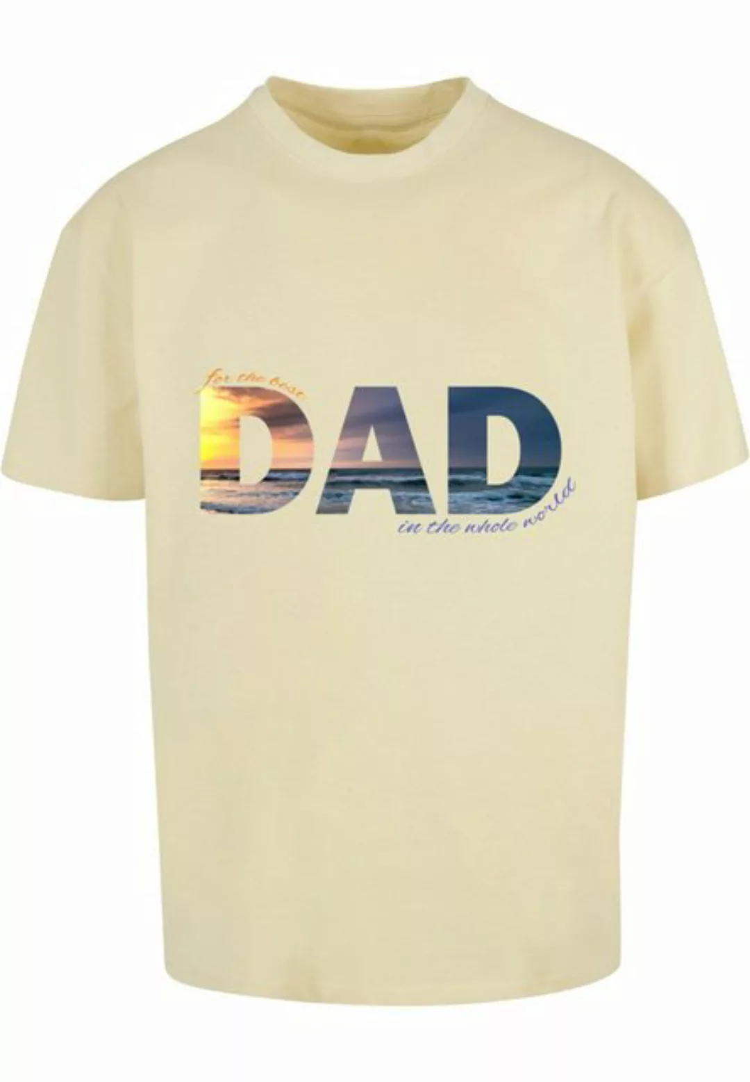 Merchcode T-Shirt Merchcode Herren For The Best Dad Heavy Oversize Tee (1-t günstig online kaufen