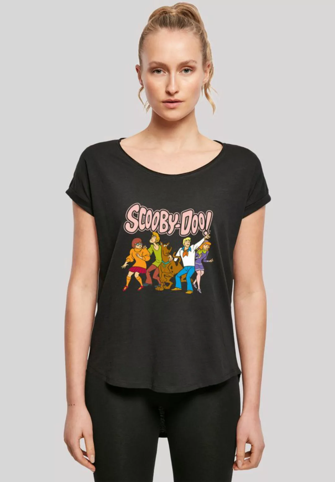 F4NT4STIC T-Shirt "Scooby Doo Classic Group", Damen,Premium Merch,Lang,Long günstig online kaufen