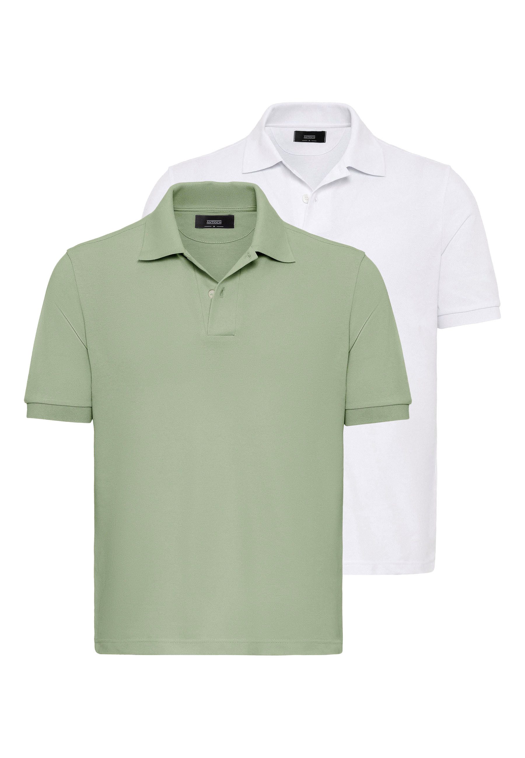Antioch  T-Shirts & Poloshirts Gianpiero 2 Pack Regular Fit T-Shirt günstig online kaufen