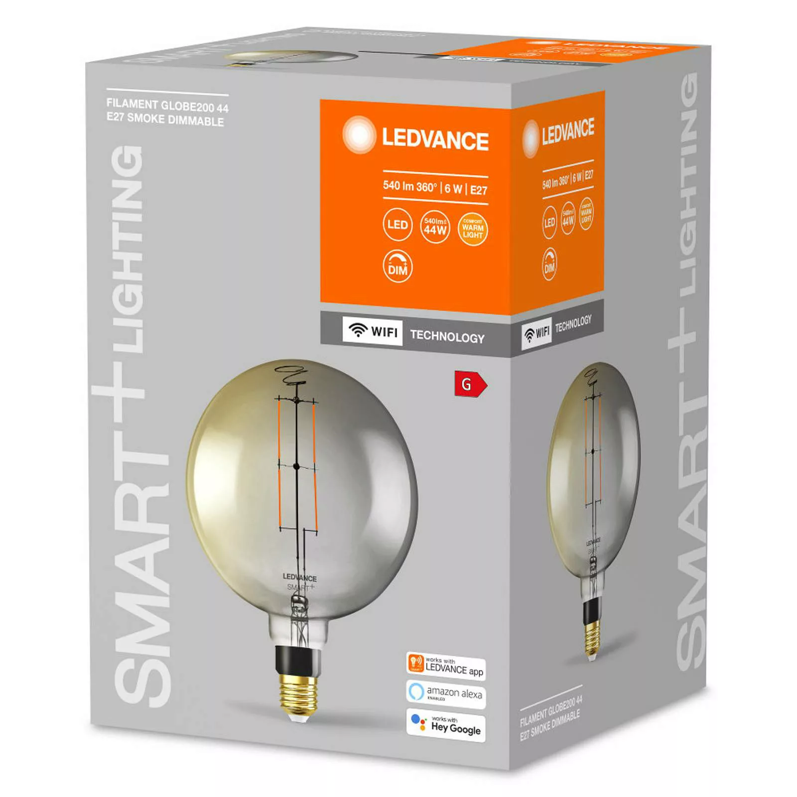 LEDVANCE SMART+ WiFi Filament Globe 42 E27 6W 825 günstig online kaufen