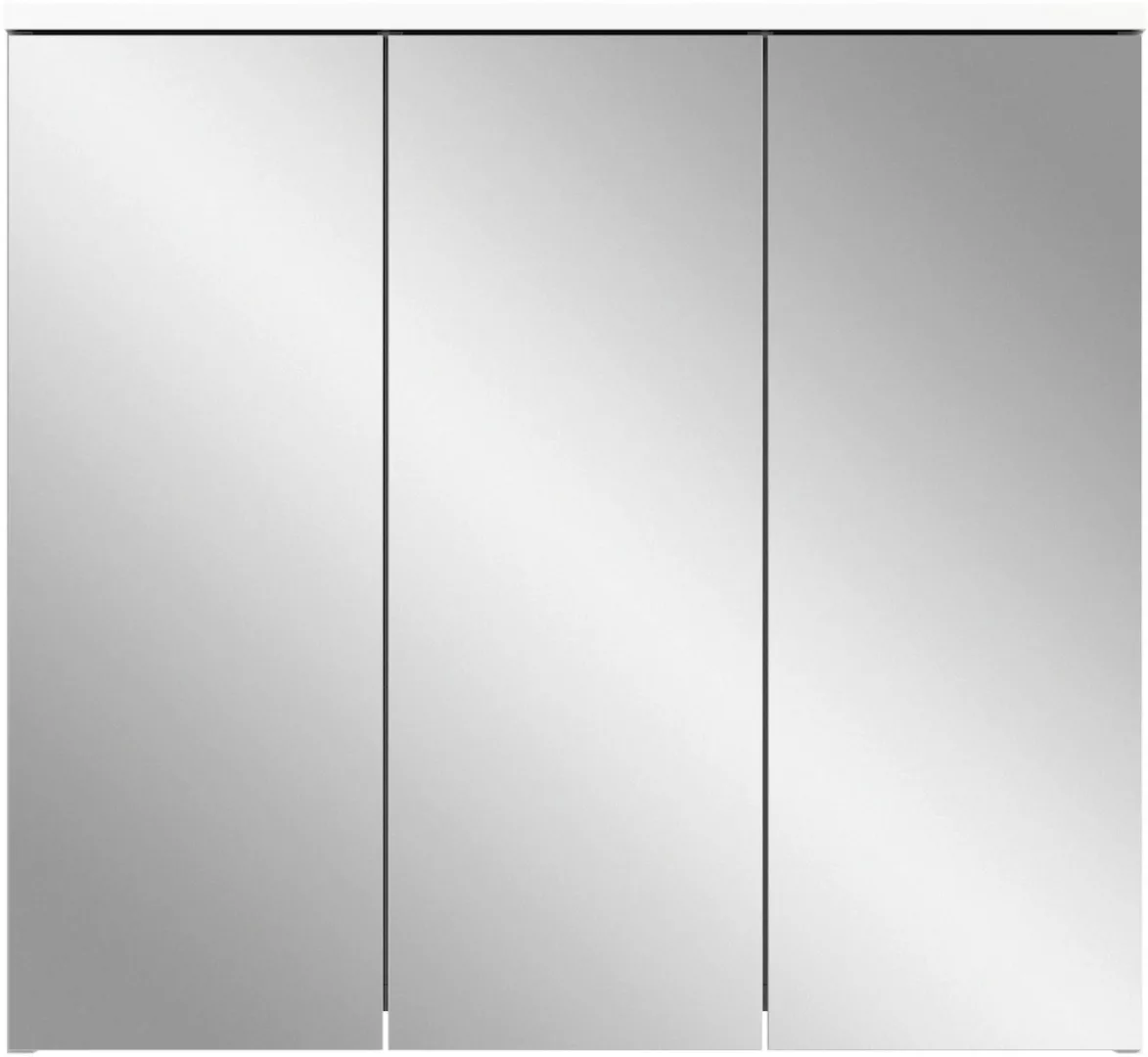 welltime Spiegelschrank "Atri", (1 St.), Bad Möbel, 3 Spiegeltüren, 6 Einle günstig online kaufen