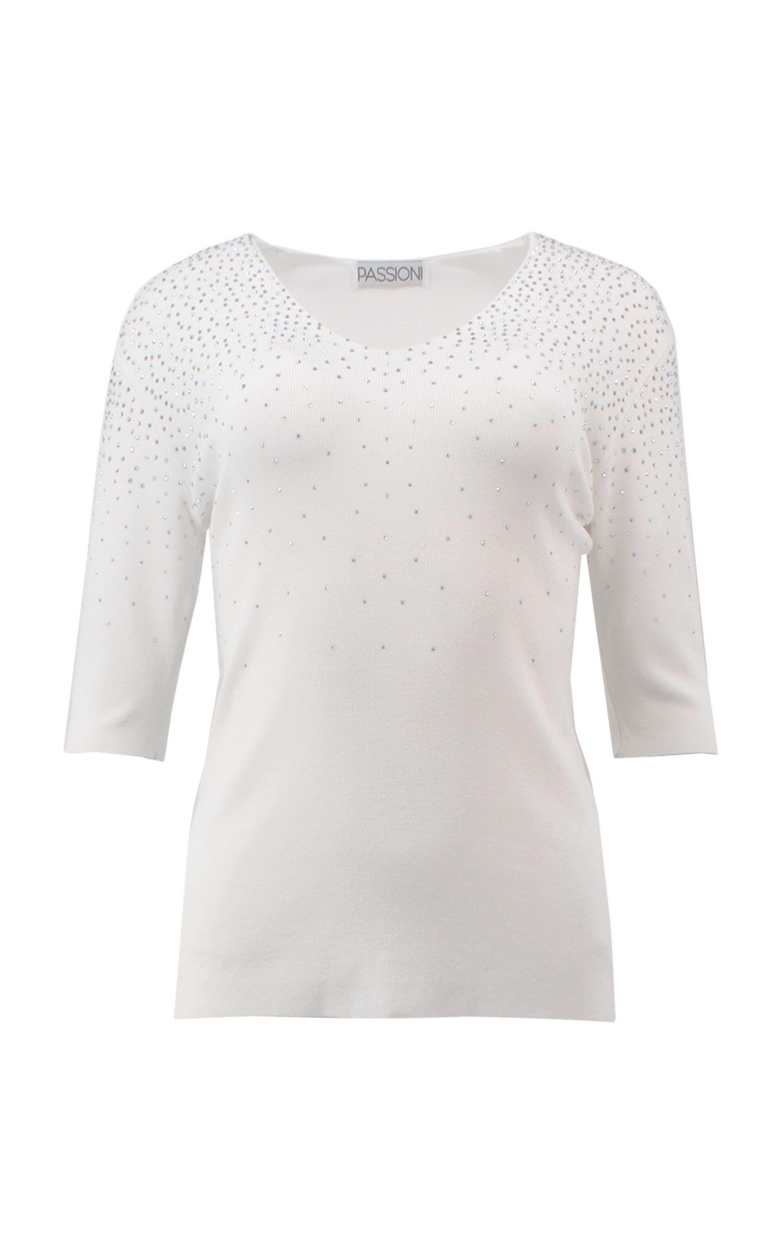 Passioni Sweater mit Strassdetails günstig online kaufen