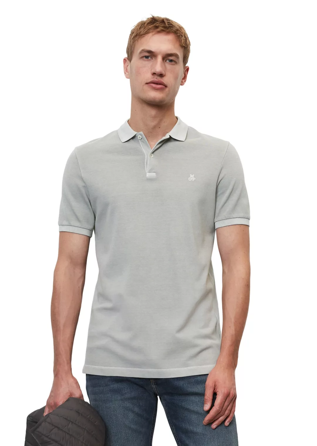 Marc OPolo Poloshirt "aus Organic Cotton-Stretch" günstig online kaufen