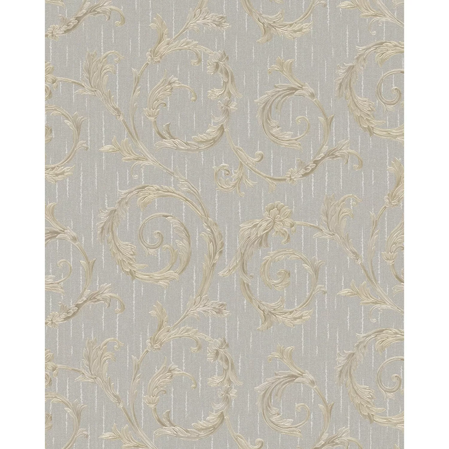 Marburg Vliestapete Floral Spirale Greige-Pearl 10,05 m x 0,53 m FSC® günstig online kaufen
