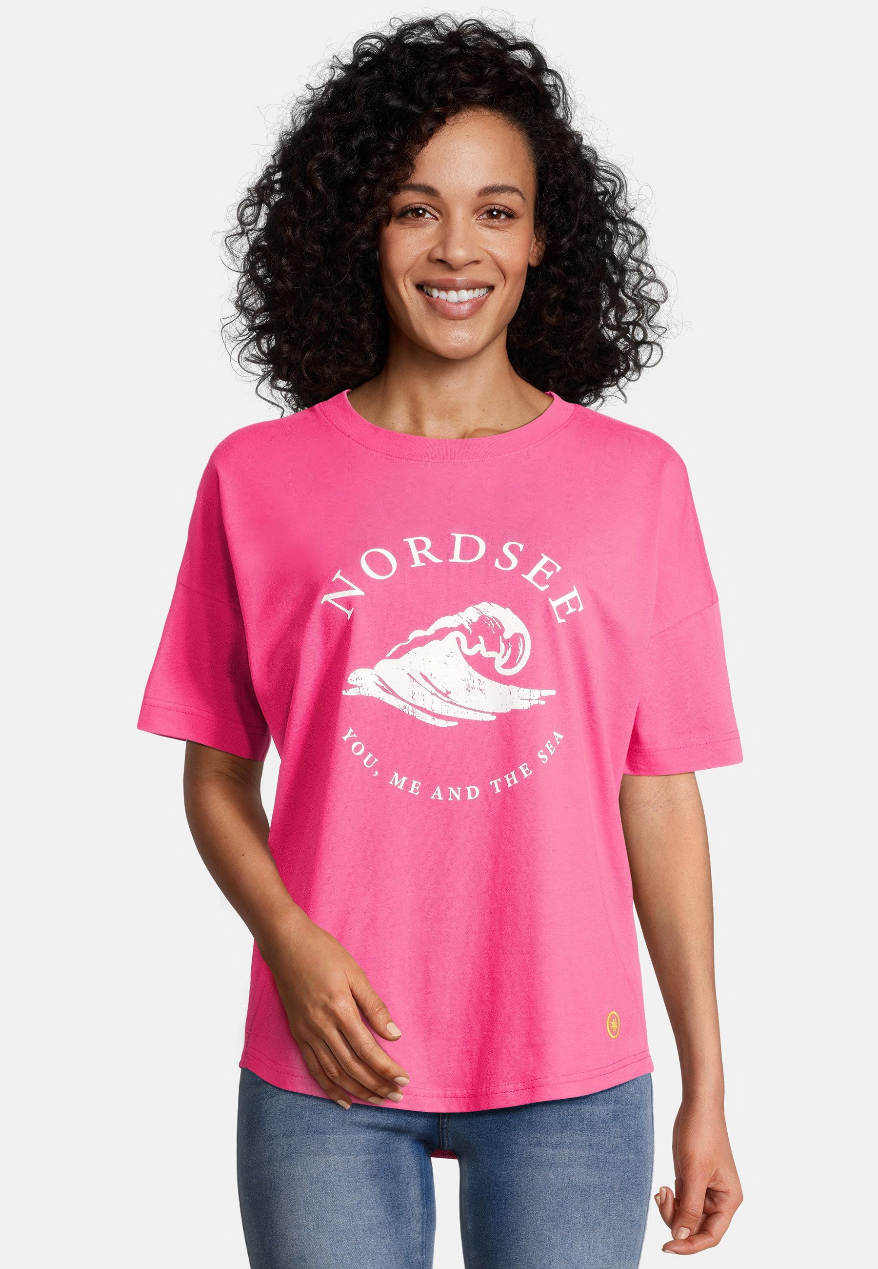 salzhaut T-Shirt FIPSIE Nordsee Damen Oversized günstig online kaufen