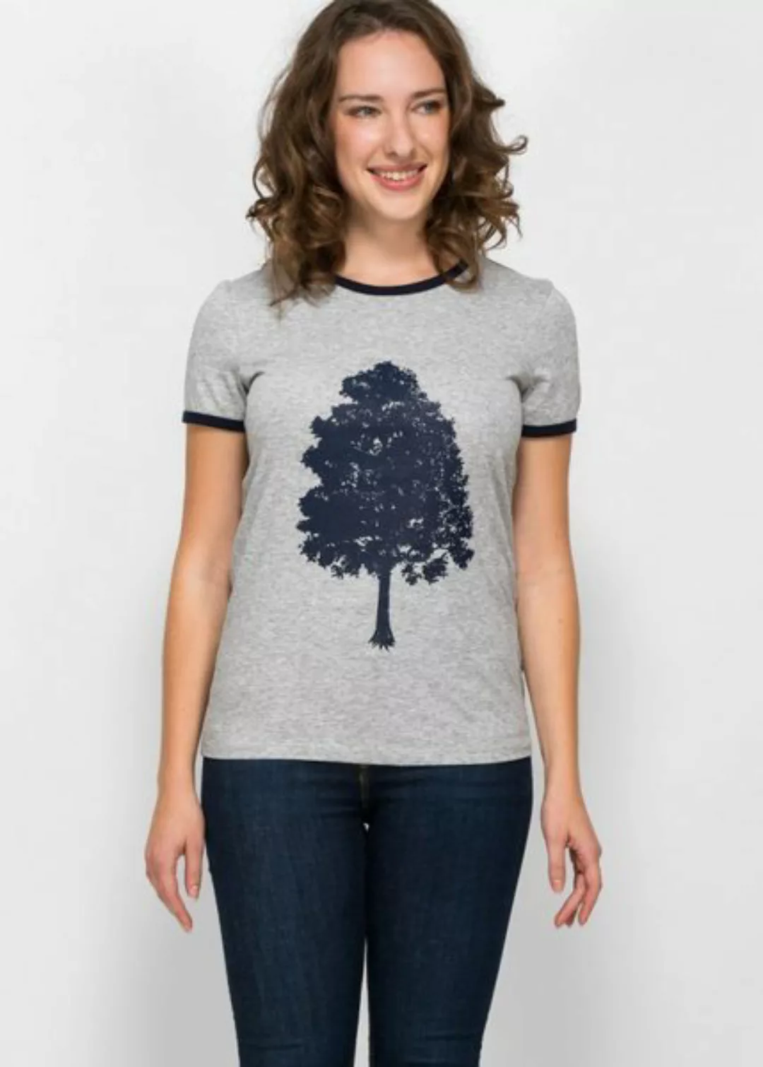 Retro-shirt Mit Baum günstig online kaufen