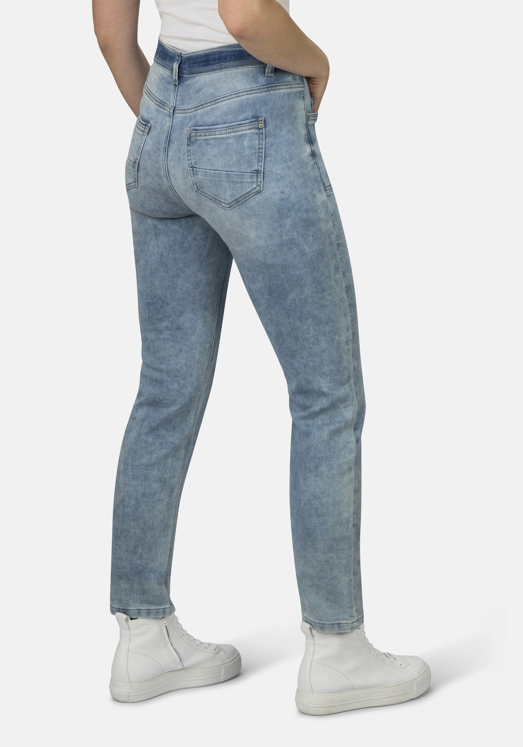 STOOKER WOMEN 5-Pocket-Jeans "Jogg Edition DAVOS", Boyfrienjeans Casual Cle günstig online kaufen