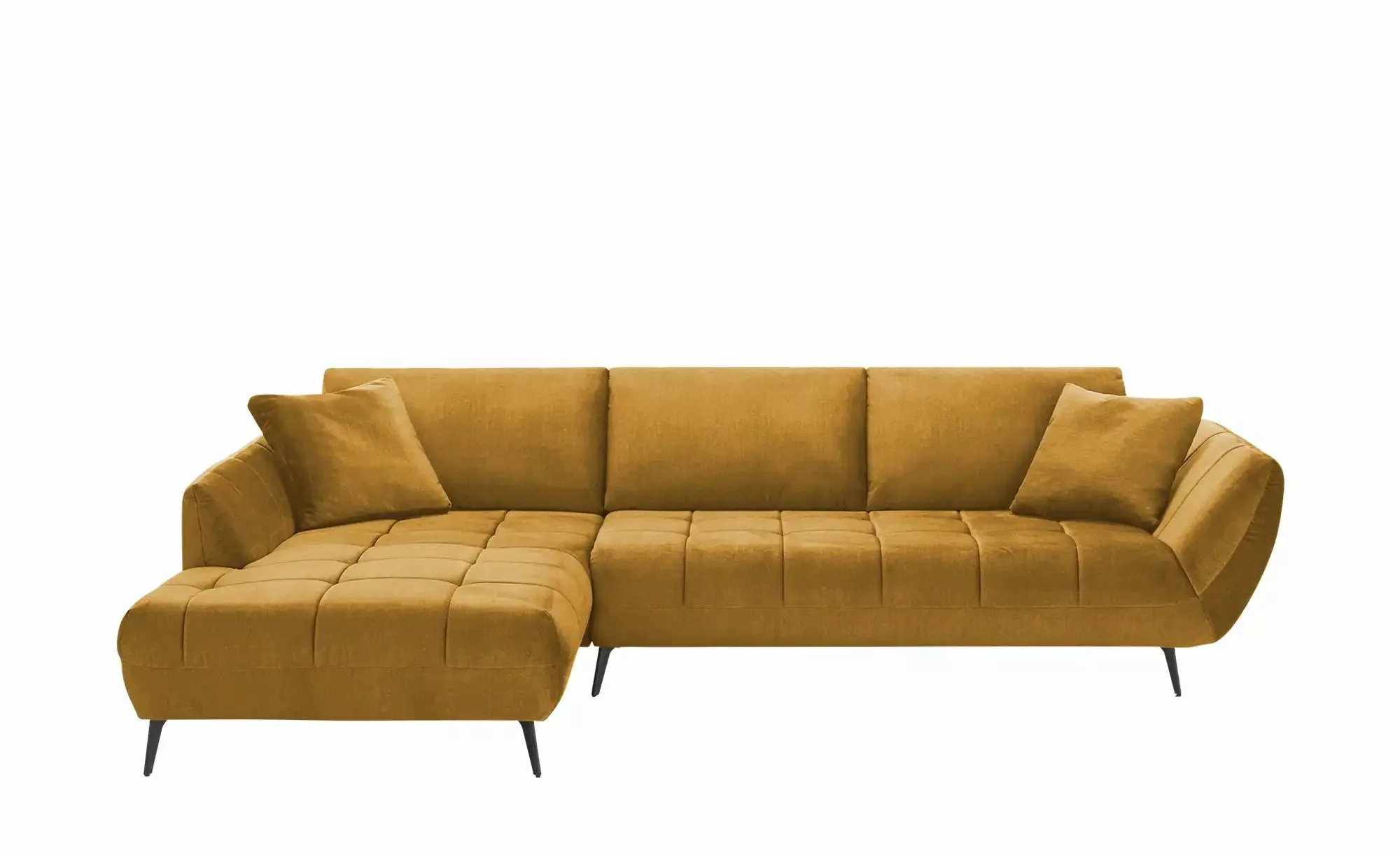 bobb Ecksofa   Carly ¦ gelb ¦ Maße (cm): B: 313 H: 90 T: 215.0 Polstermöbel günstig online kaufen