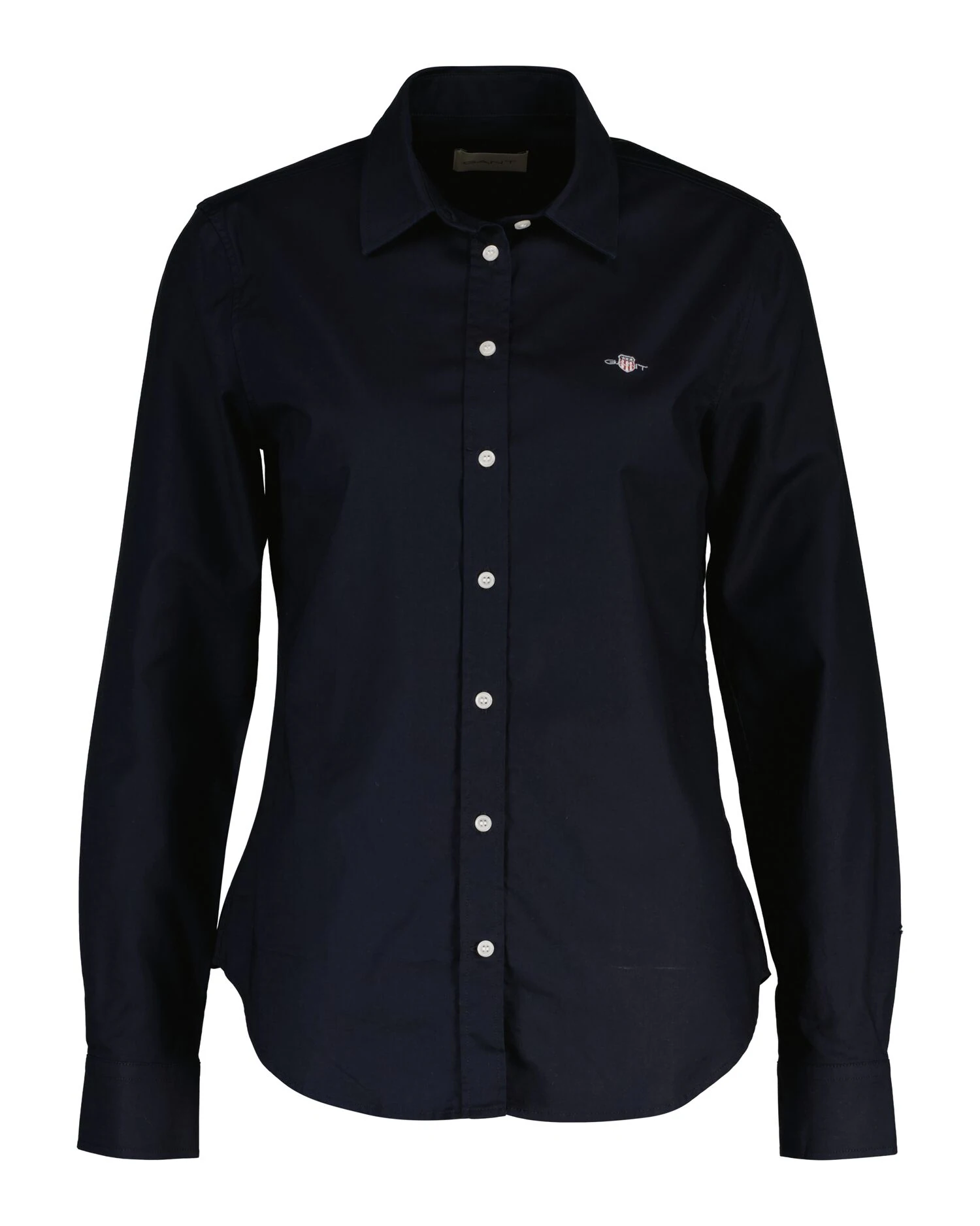 Gant Langarmbluse "New Slim Stretch Oxford Blouse", für bequemen Sitz u. Be günstig online kaufen