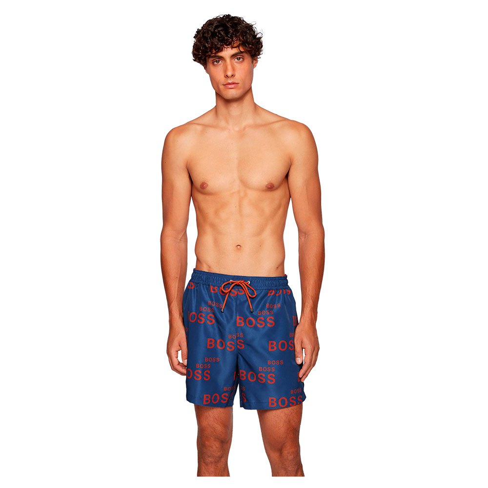 Boss Rayfish Badehose L Open Blue günstig online kaufen