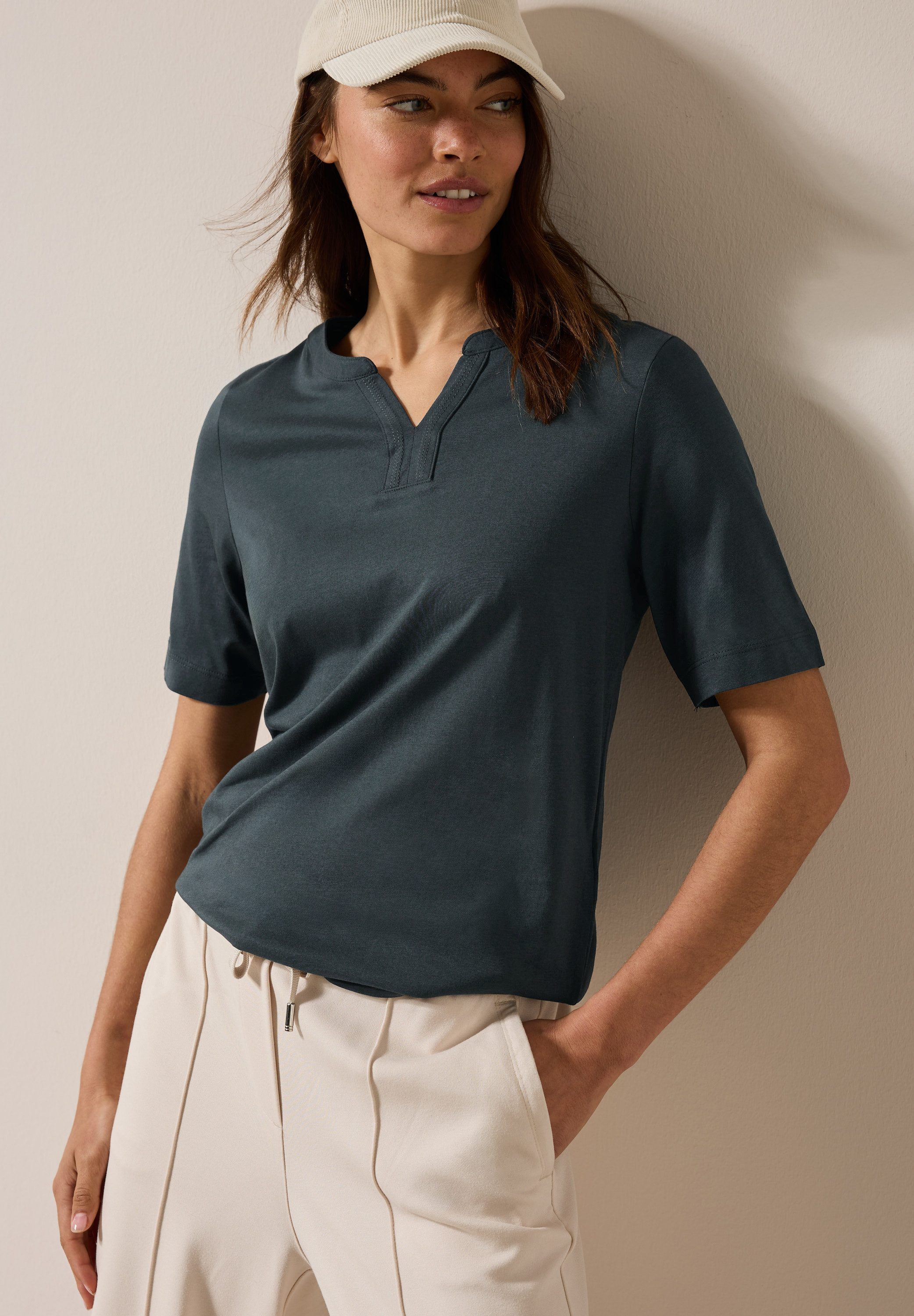 CECIL T-Shirt im Tunik-Look günstig online kaufen