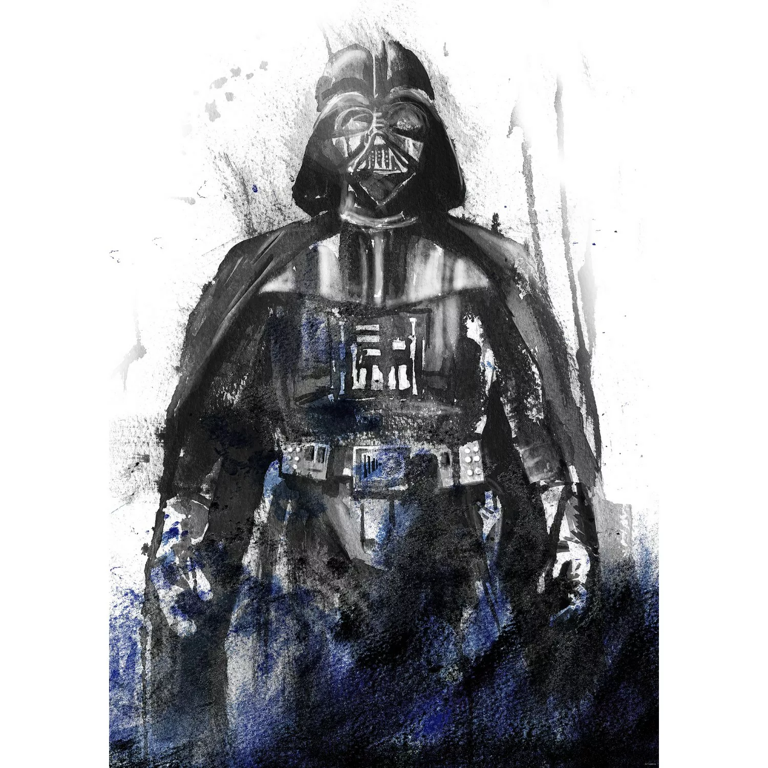 Komar Vliestapete »Star Wars Watercolor Vader«, 200x280 cm (Breite x Höhe) günstig online kaufen