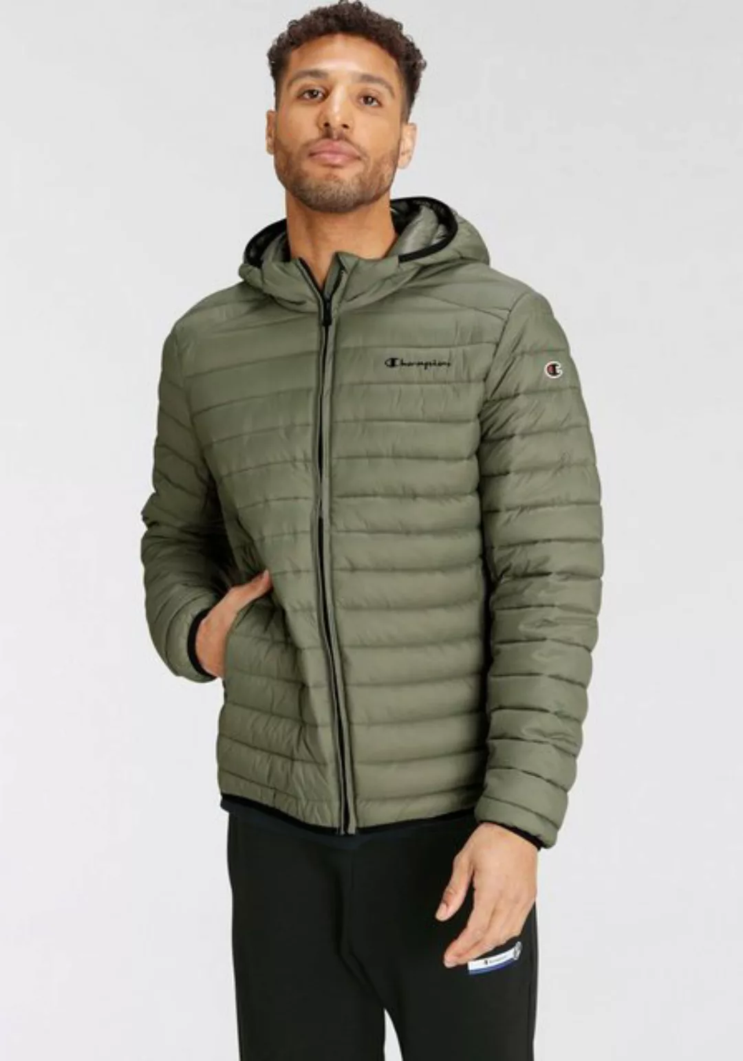 Champion Steppjacke Hooded Jacket günstig online kaufen