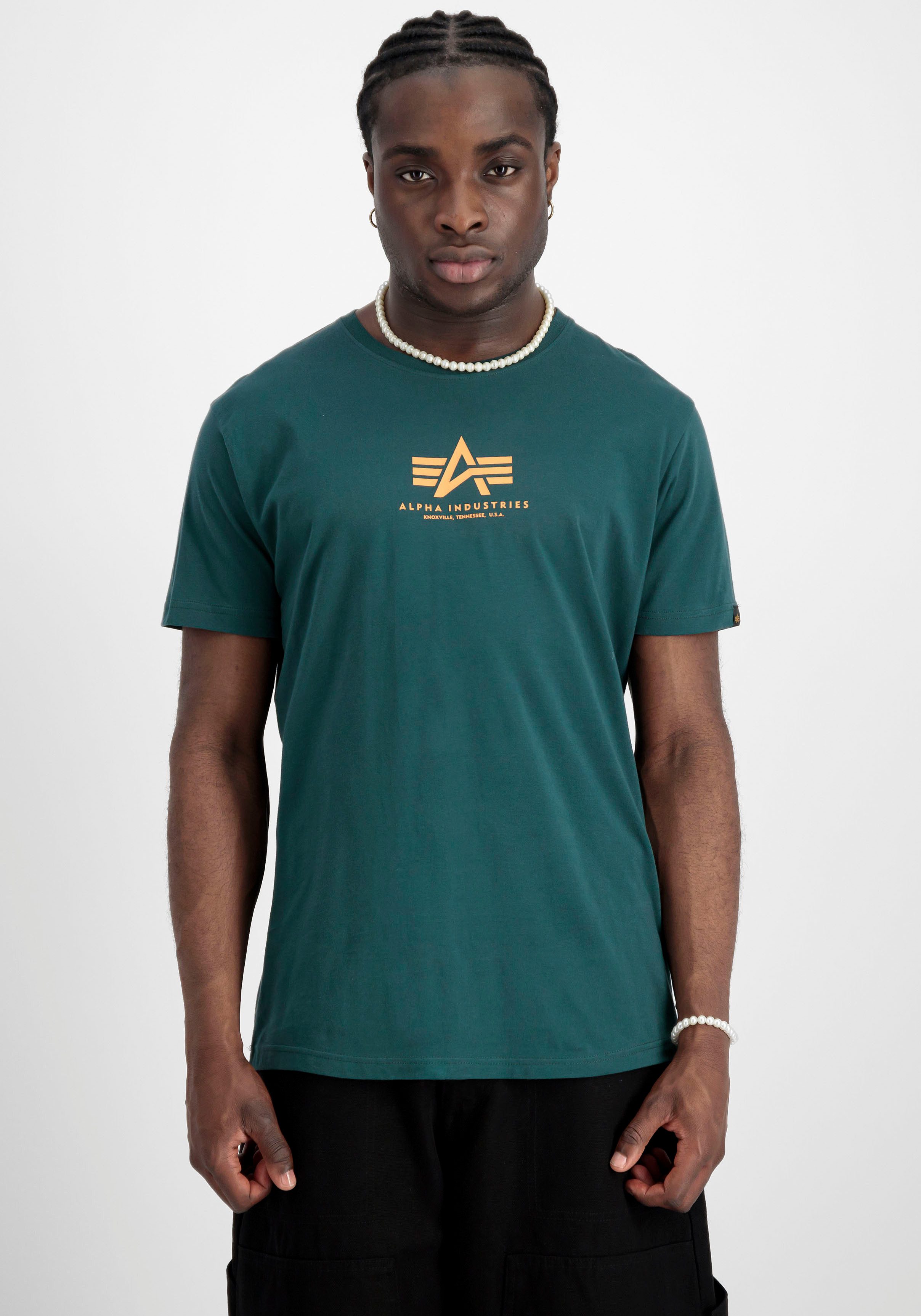 Alpha Industries T-Shirt "Alpha Industries Men - T-Shirts Basic T-Shirt ML" günstig online kaufen