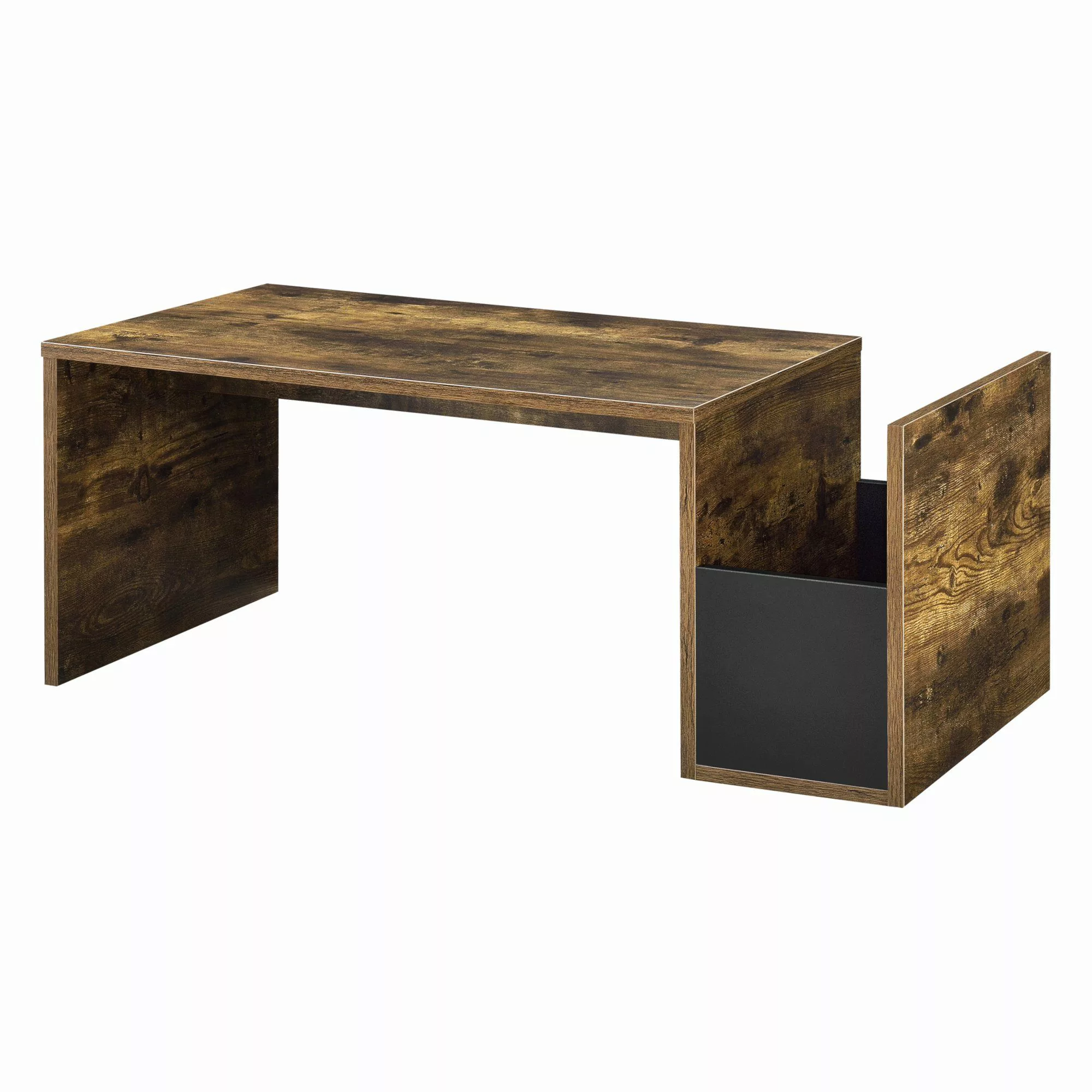 en.casa Couchtisch, Bollnäs Wohnzimmertisch 90x45x35cm Eiche günstig online kaufen