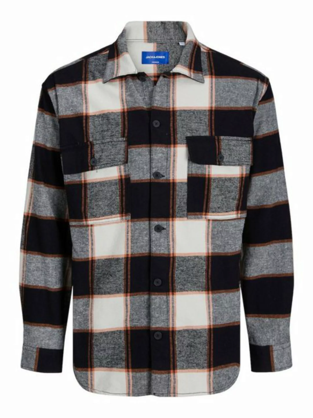 Jack & Jones Langarmhemd "JORBLAFRI CHECK OVERSHIRT LS BF", mit Brusttasche günstig online kaufen