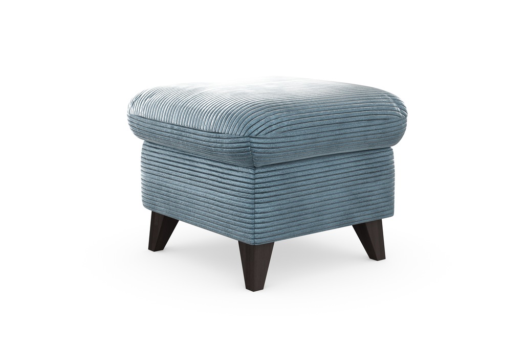 Home affaire Polsterhocker "Trelleborg", Cord-Bezug, mit Staufach, inkl. Fe günstig online kaufen