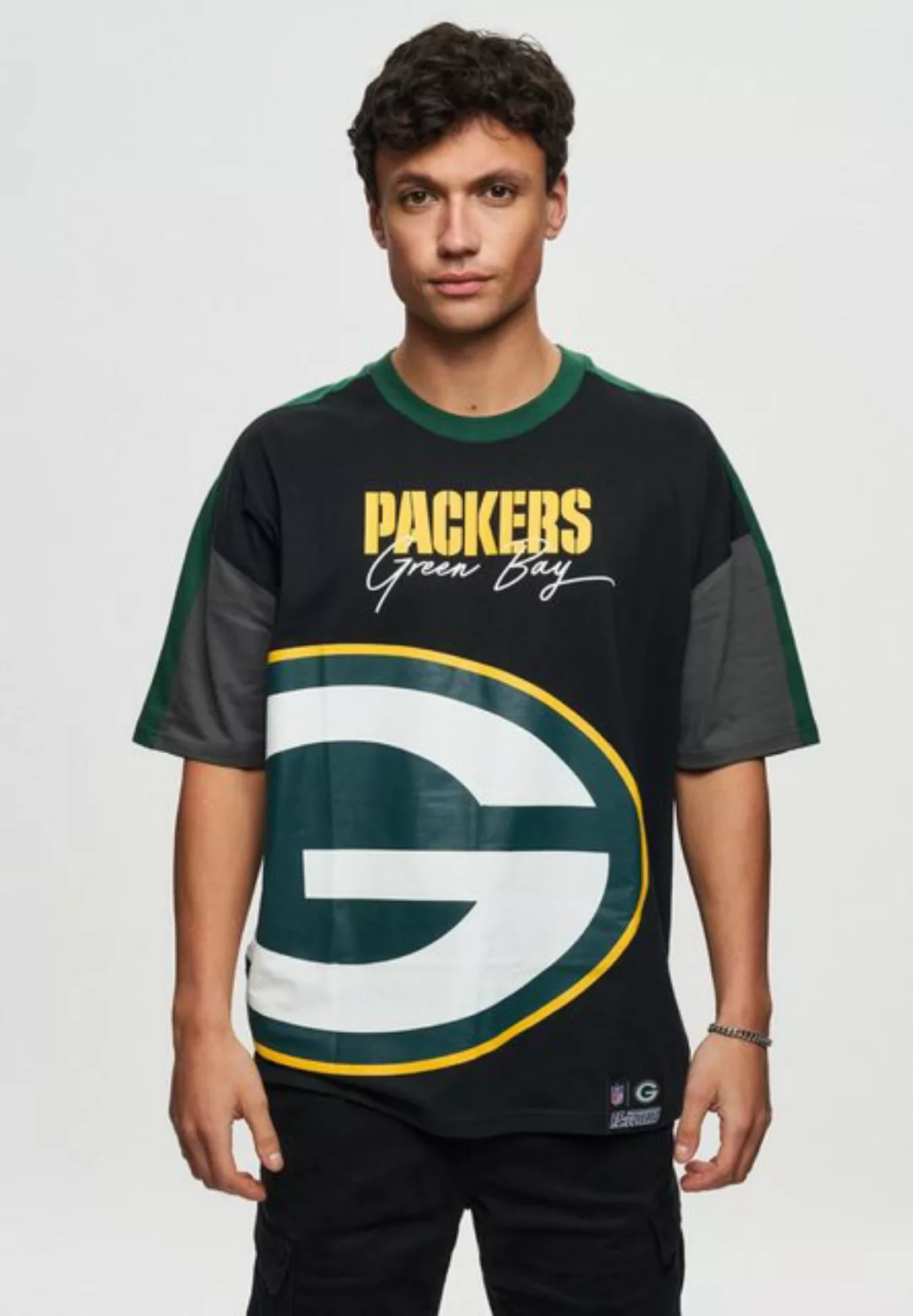 Recovered T-Shirt NFL Packers Bay Cut and Sew Oversized günstig online kaufen