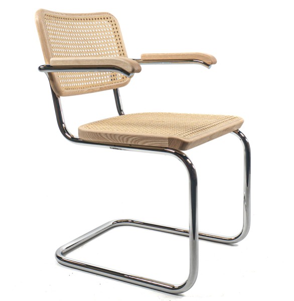 Lagerabverkauf: THONET S 64 V | Esche Pure Materials | Stahlrohr-Freischwin günstig online kaufen