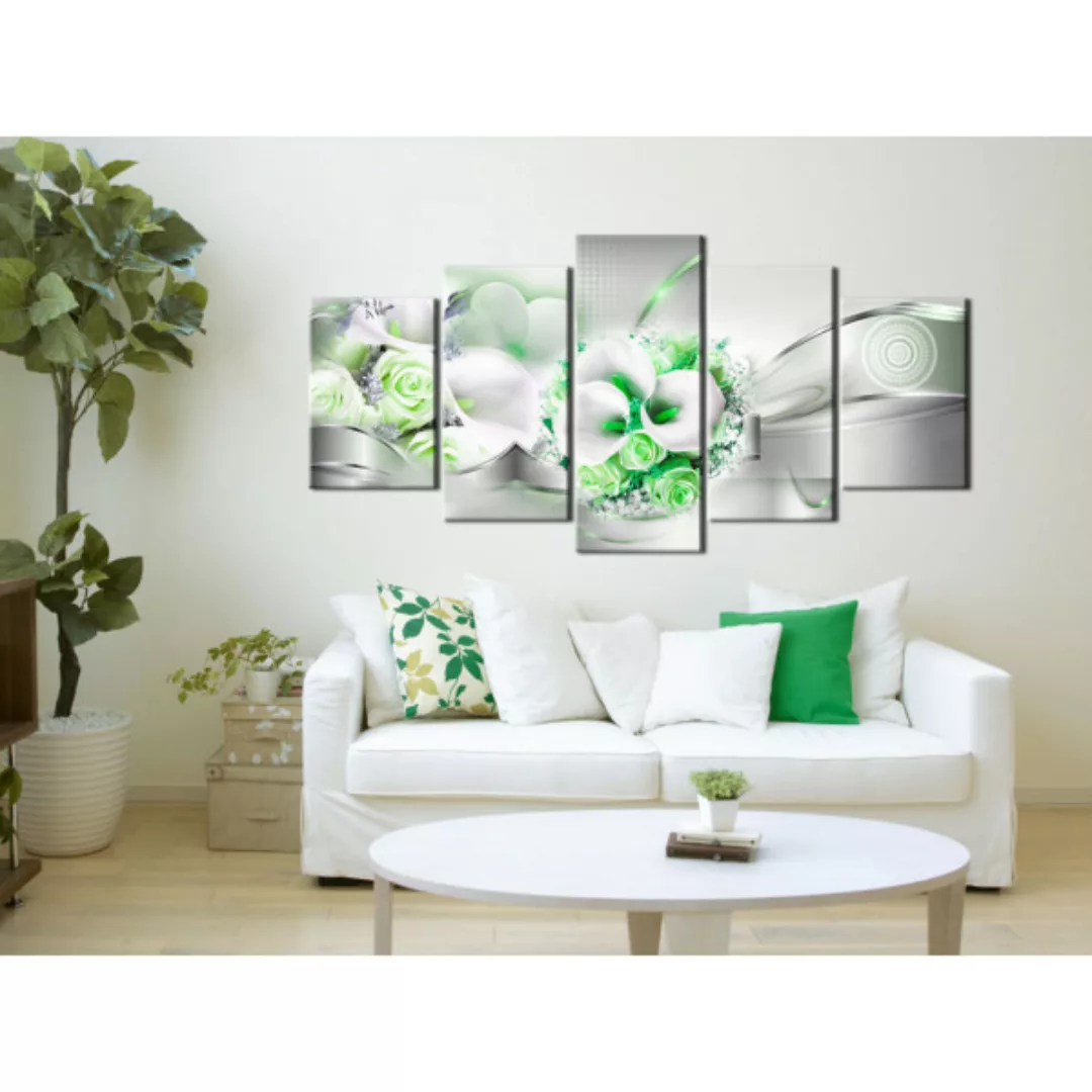 Leinwandbild Emerald Bouquet XXL günstig online kaufen