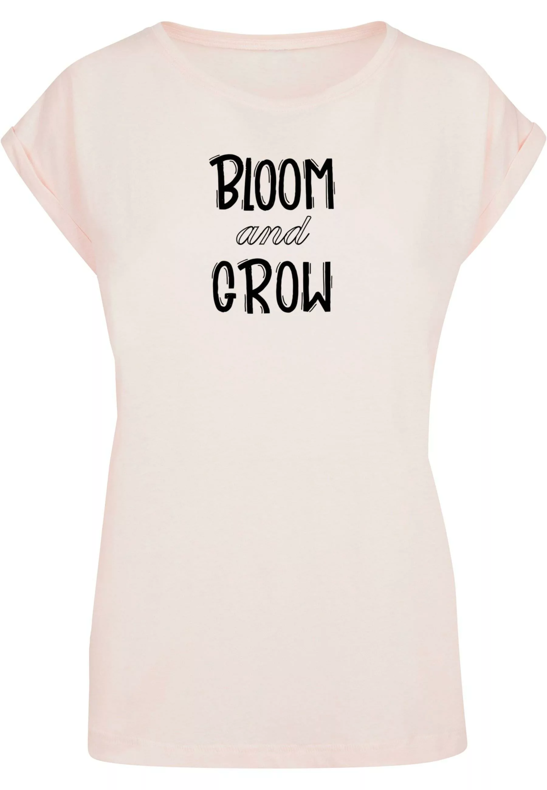 Merchcode T-Shirt "Merchcode Damen Ladies Spring - Bloom and grow T-Shirt" günstig online kaufen