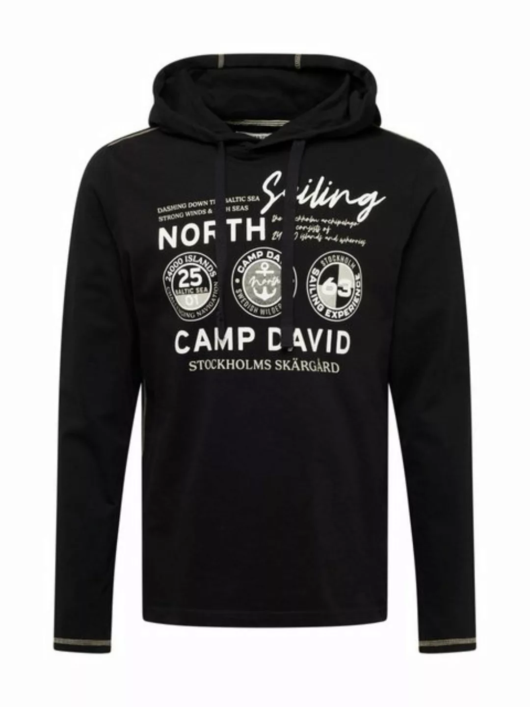 CAMP DAVID Langarmshirt (1-tlg) günstig online kaufen