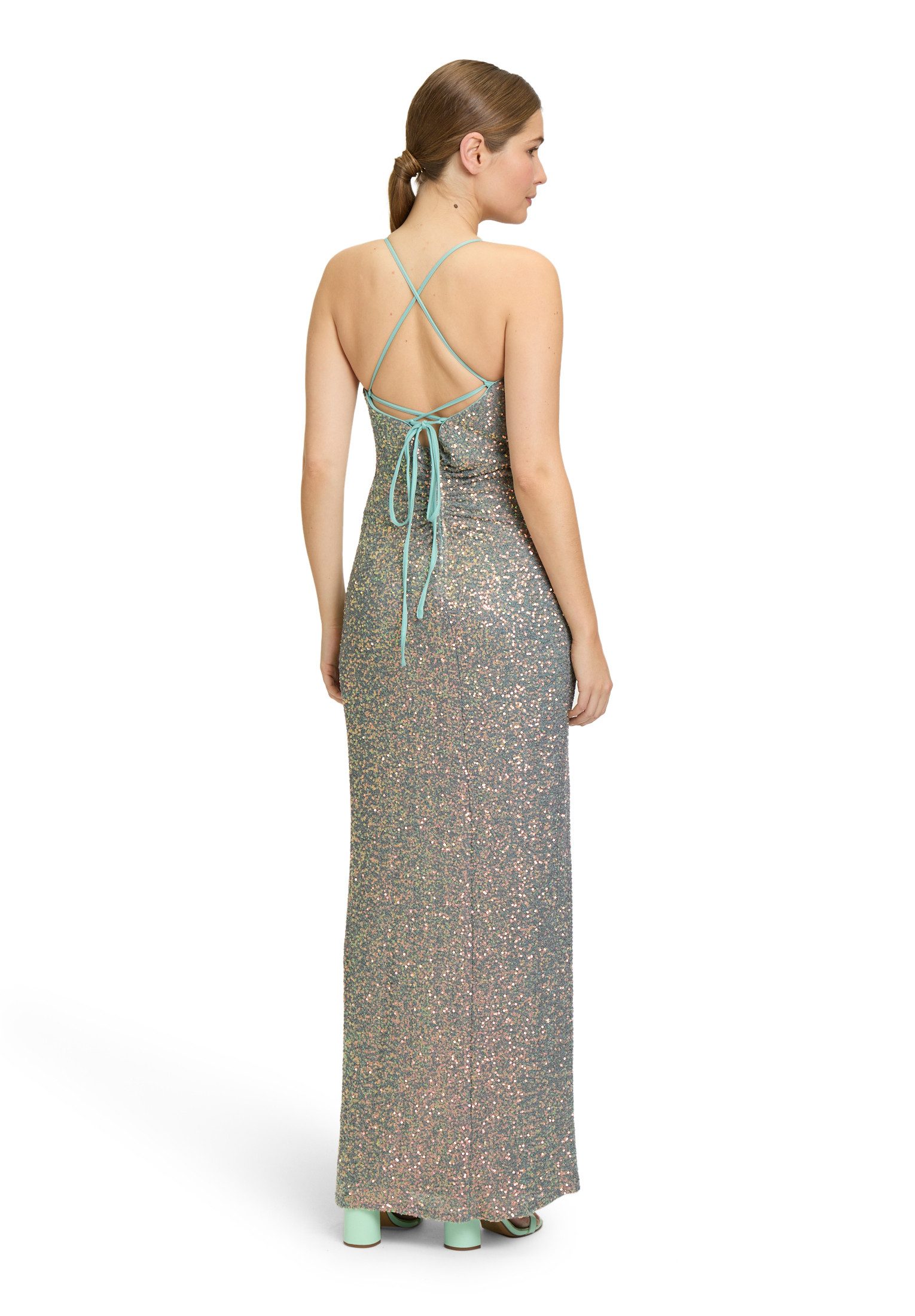 Vera Mont Abendkleid "Vera Mont Damen Abendkleid im Glitzer-Look", Wickel-D günstig online kaufen
