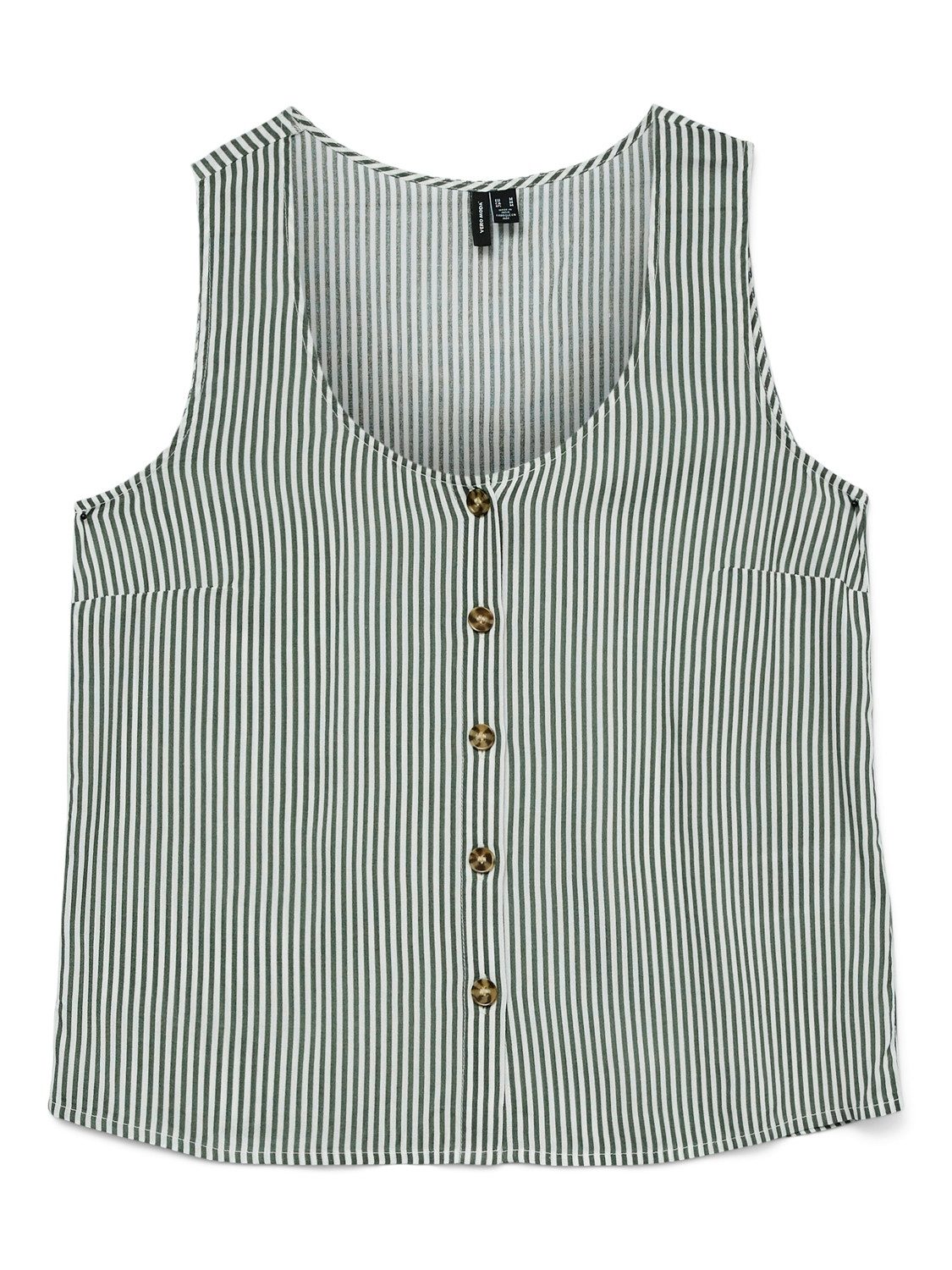 Vero Moda Blusentop "VMBUMPY SL SHIRT WVN GA NOOS" günstig online kaufen