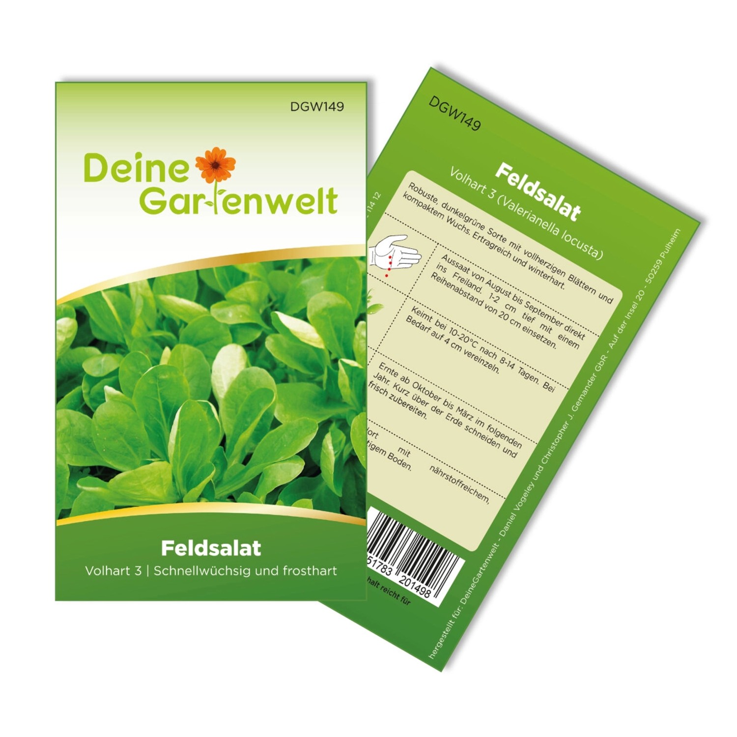 Deine Gartenwelt Feldsalat Volhart Samen günstig online kaufen