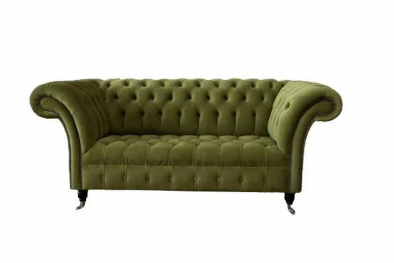 JVmoebel Sofa Sofa 2 Sitzer Couch Polster Sofa Stoff Chesterfield Couchen G günstig online kaufen
