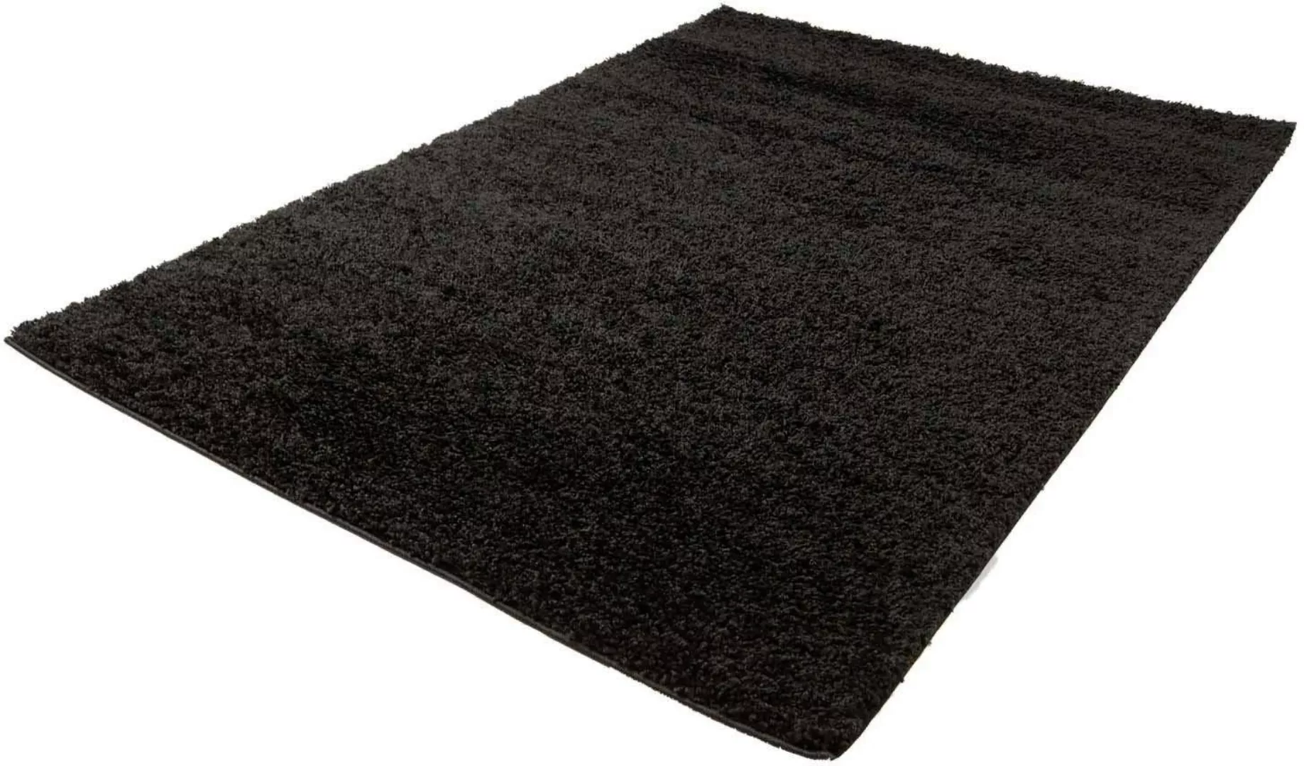 Carpet City Hochflor-Teppich »Shaggi uni 500«, rechteckig, Shaggy-Teppich, günstig online kaufen