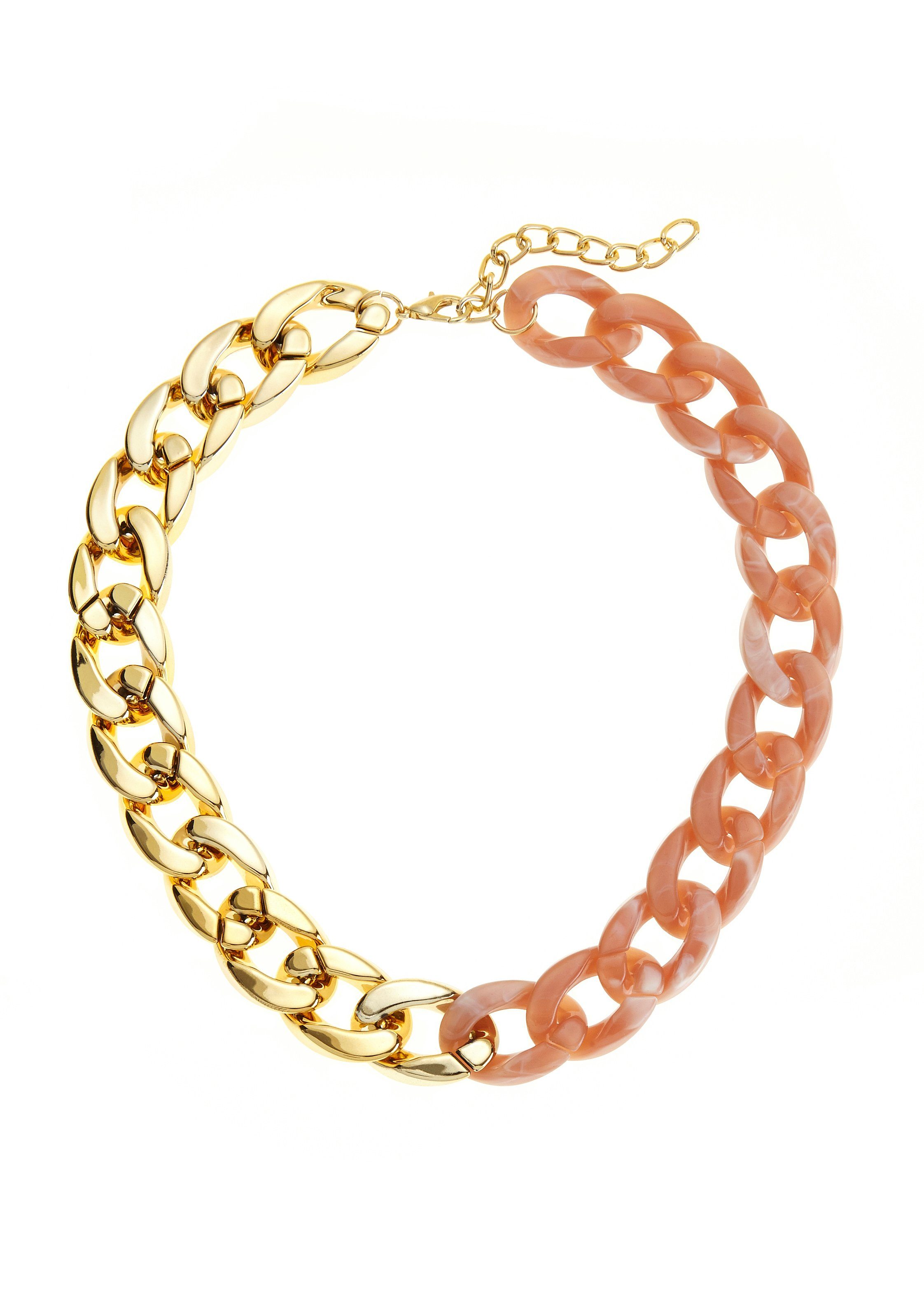 LASCANA Panzerkette, in bicolor, Collier, Gliederkette, günstig online kaufen