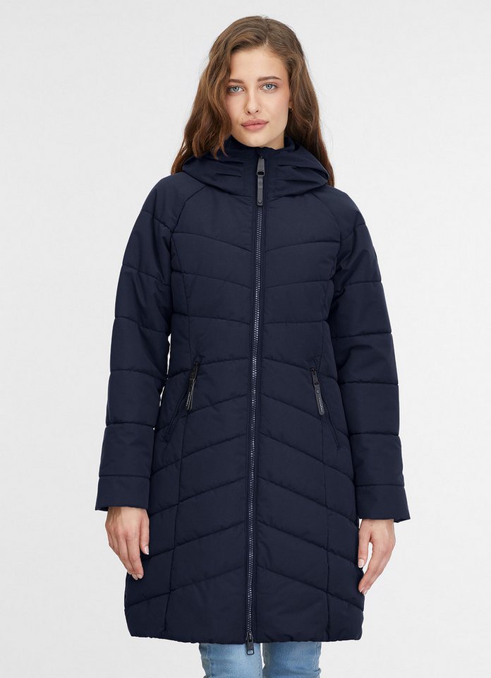 Ragwear Steppjacke DIZZIE COAT wasserabweisender Steppmantel für den Überga günstig online kaufen