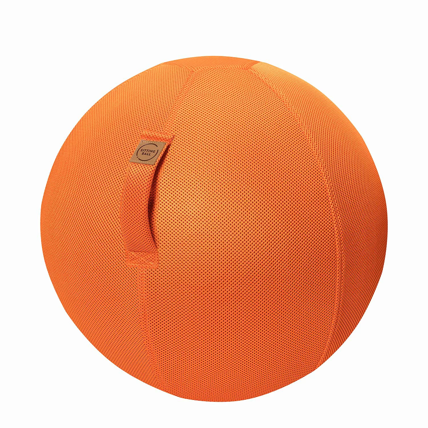home24 Magma-Heimtex Sitzball Mesh bowl Orange 65x65 cm (BxH) Webstoff günstig online kaufen