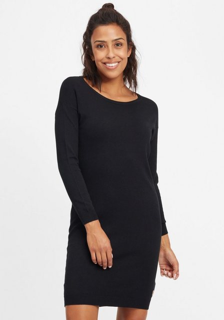 OXMO Strickkleid OXElla Kleid mit Rundhals-Ausschnitt günstig online kaufen