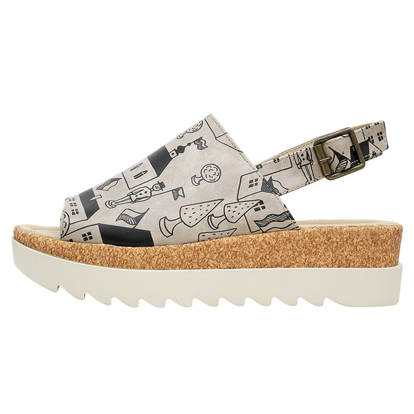 DOGO Sandalette "Gigi Sandale Toy Houses Damen Sandalen", Handgefertigt günstig online kaufen