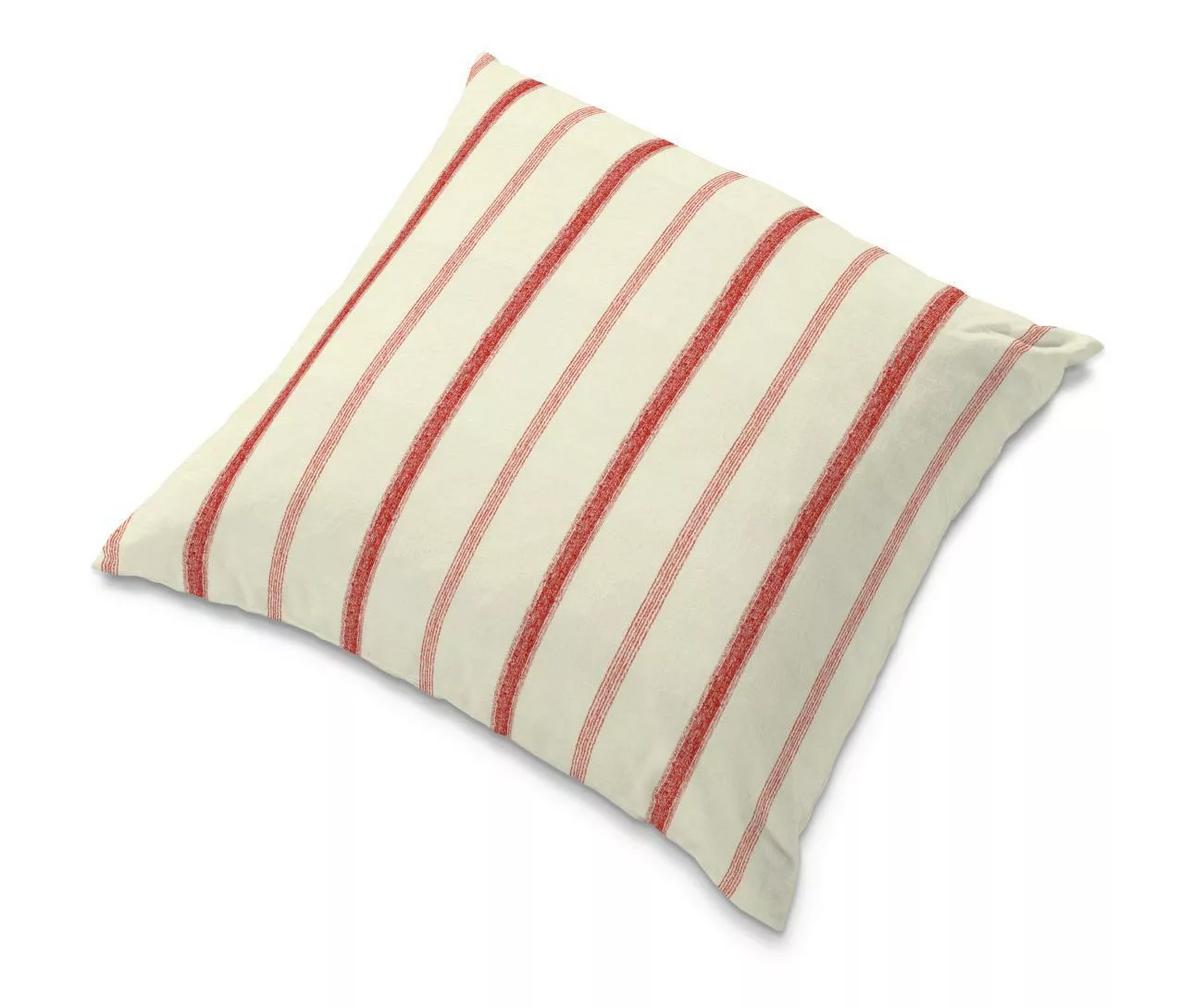 Kissenhülle Tomelilla, creme- rot gestreift, 55 x 55 cm, Avinon (129-15) günstig online kaufen