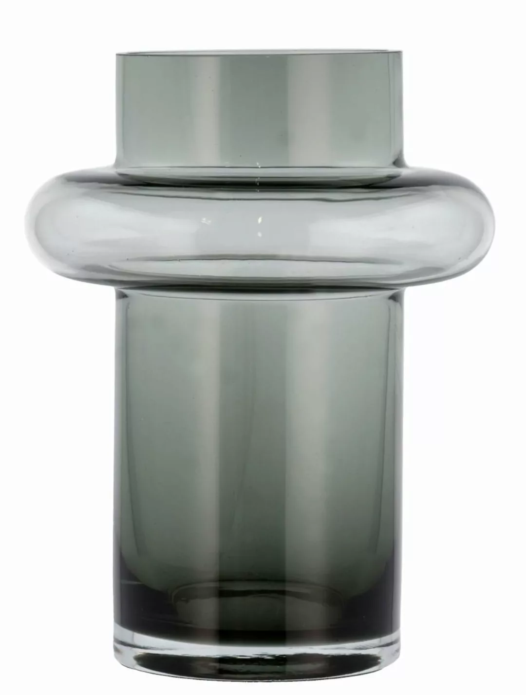 Lyngby Vasen Tube Vase Glas smoke 20 cm (grau) günstig online kaufen