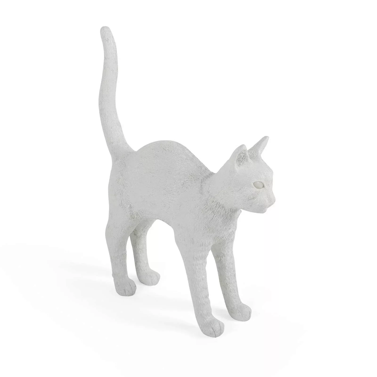 SELETTI Jobby the Cat LED-Deko-Tischleuchte, weiß günstig online kaufen