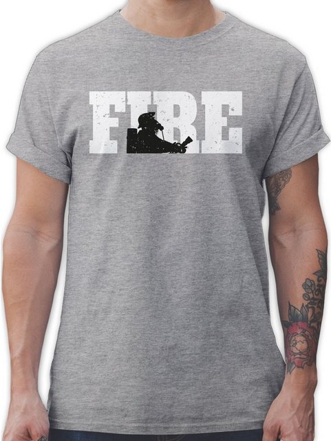 Shirtracer T-Shirt Fire Feuerwehr günstig online kaufen