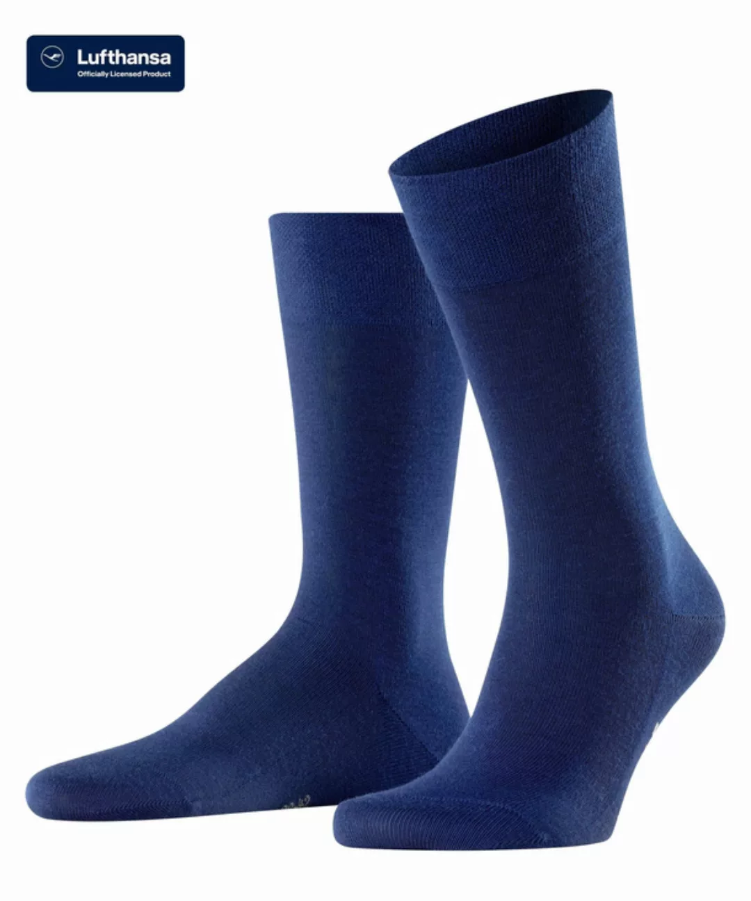 FALKE Sensitive Intercontinental Herren Socken, 47-50, Blau, Uni, 13240-641 günstig online kaufen