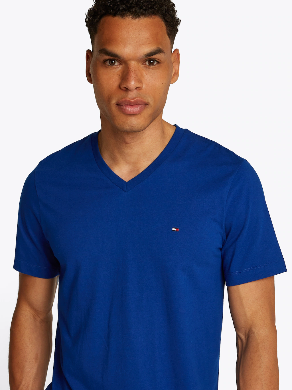 Tommy Hilfiger V-Shirt "ESSENTIAL V-NECK TEE" günstig online kaufen