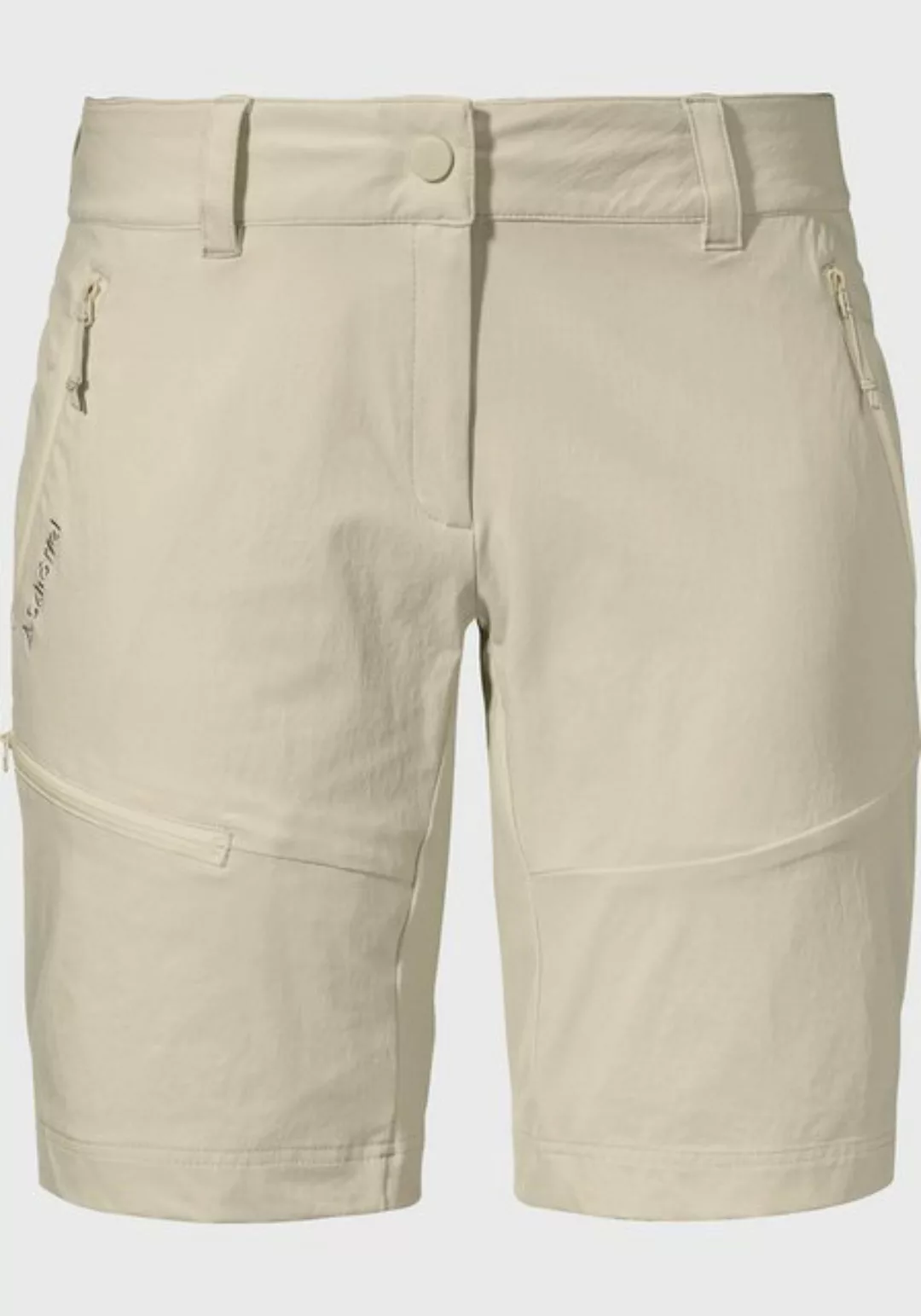 Schöffel Trekkinghose SCHÖFFEL Shorts Beige günstig online kaufen