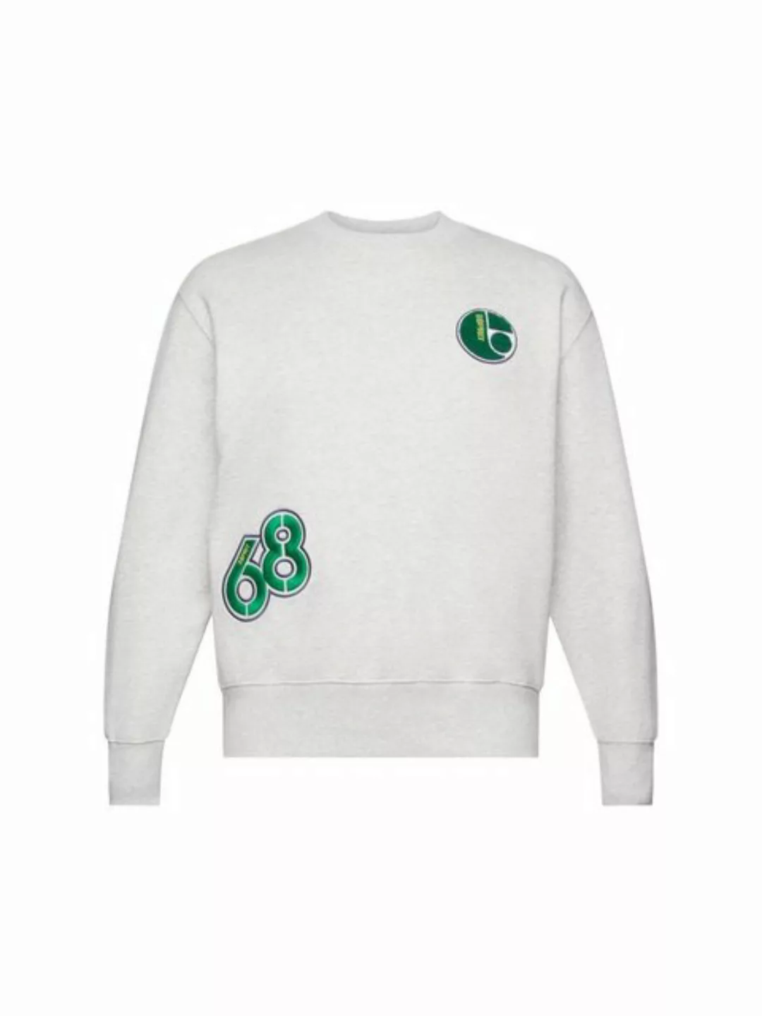 Esprit Sweatshirt College-Sweatshirt mit Patches (1-tlg) günstig online kaufen