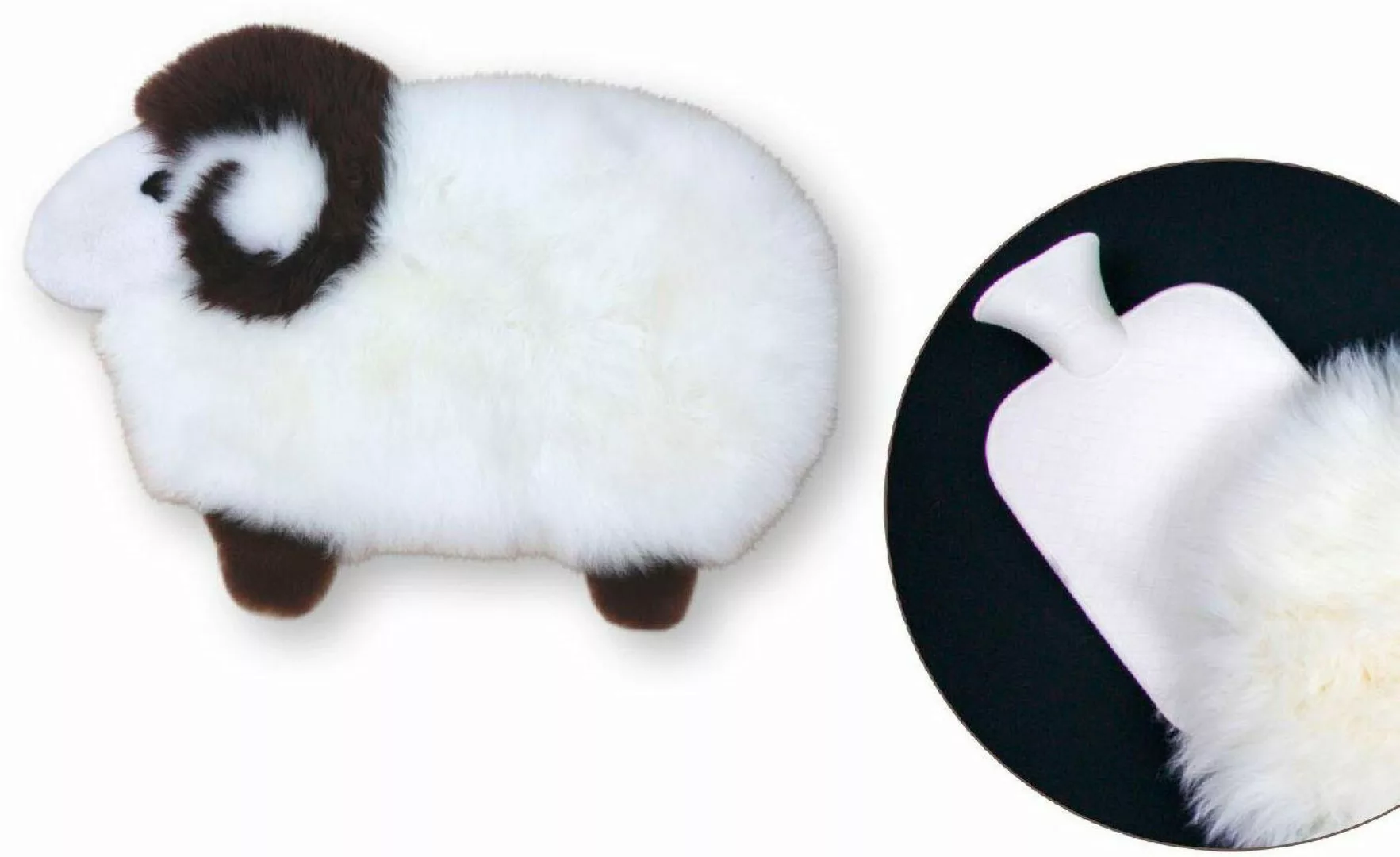 Heitmann Felle Fellteppich »Sheep«, Motivform, Kinderteppich, Motiv Schaf, günstig online kaufen