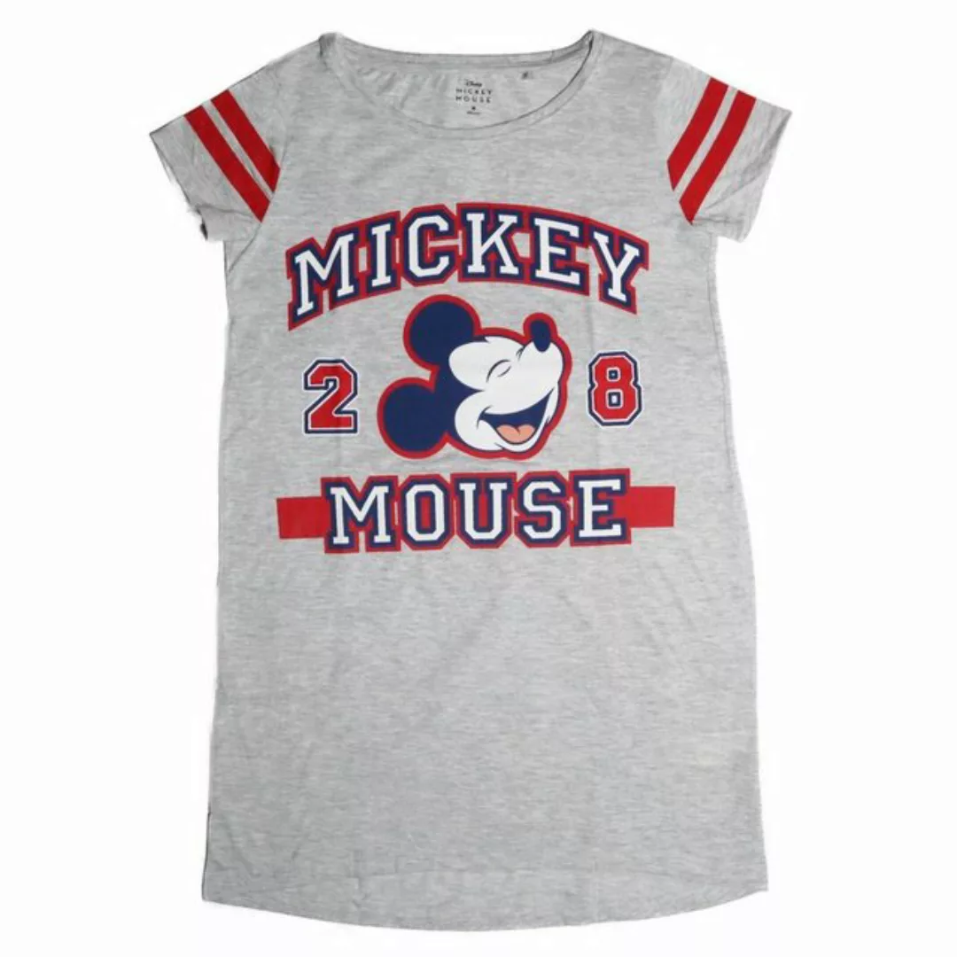 Disney Pyjamaoberteil Disney Mickey Maus Damen kurzarm Schlafshirt Nachthem günstig online kaufen